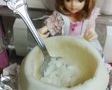 リカちゃん♡かぶ丸ごと蒸し(鶏ひき肉入)作り方2写真