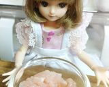 リカちゃん♡かぶ丸ごと蒸し(鶏ひき肉入)作り方4写真