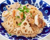 鶏肉とれんこんのさっぱり炒め作り方7写真