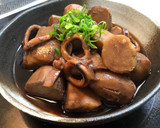 初めてでも簡単！圧力鍋でイカと里芋の煮物作り方7写真