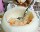 リカちゃん♡かぶ丸ごと蒸し(鶏ひき肉入)作り方12写真