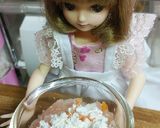 リカちゃん♡かぶ丸ごと蒸し(鶏ひき肉入)作り方9写真