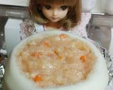リカちゃん♡かぶ丸ごと蒸し(鶏ひき肉入)作り方13写真