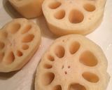 焼きれんこんと揚げタコ作り方1写真
