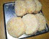 蓮根のひき肉はさみフライ作り方3写真