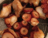 焼きれんこんと揚げタコ作り方6写真