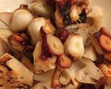 焼きれんこんと揚げタコ作り方8写真