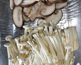 和風きのこあんかけハンバーグ＊ダイエット作り方5写真