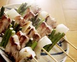フライパンで作る☆塩焼き鳥　豚串♪作り方4写真