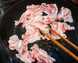 明日への活力！ネギ塩ダレの豚バラ丼作り方2写真
