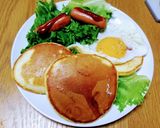 巣ごもり卵のお食事パンケーキ作り方4写真