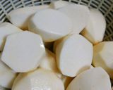 里芋と鶏ひき肉のケチャップ煮作り方1写真