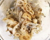 旦那がつくるれんこんの梅肉和え作り方6写真