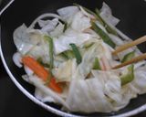 さばと野菜の味噌炒め作り方5写真