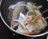 さばと野菜の味噌炒め作り方6写真