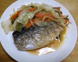 さばと野菜の味噌炒め作り方8写真