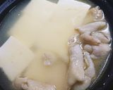 簡単!鶏皮DEコラーゲンたっぷり湯豆腐♪作り方5写真