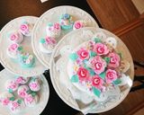 ウェディング シュガーケーキ作り方14写真