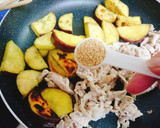 さつま芋と豚肉のだし炒め作り方6写真