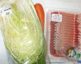 白菜豚肉ミルフィーユ鍋♪簡単作り方1写真