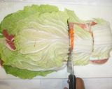 白菜豚肉ミルフィーユ鍋♪簡単作り方6写真