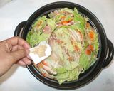 白菜豚肉ミルフィーユ鍋♪簡単作り方8写真