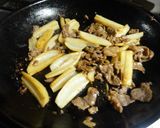 ＊牛肉とレンコンのオイスター炒め＊作り方3写真
