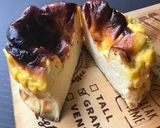 簡単バスクチーズ風ヨーグルトケーキ作り方8写真