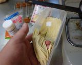 最速の亜麻仁油のペペロンチーノ作り方6写真
