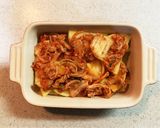キムチとポテトのチーズ焼き作り方3写真