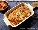 キムチとポテトのチーズ焼き作り方5写真