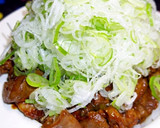 亀戸の味純レバ丼！鶏レバーの甘辛炒め作り方24写真