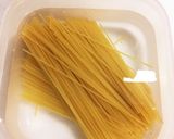 茹で不要の節約パスタ(お弁当オススメ)作り方1写真