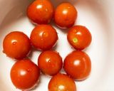 レンジミニトマトピーマンネギぬた風ナムル作り方8写真
