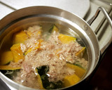 かぼちゃとシーチキンの煮物♪白だし風味☆作り方3写真