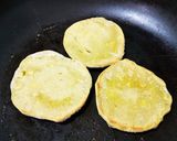 犬ご飯　リンゴパンケーキ作り方5写真