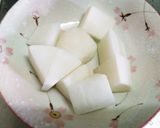 かぼちゃ・大根のごま生姜煮♪作り方3写真