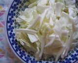 キャベツ・生姜の梅あえ♪生姜たっぷり！作り方1写真