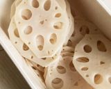 蓮根と生ハムのカルパッチョ作り方1写真
