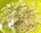蓮根と生ハムのカルパッチョ作り方3写真