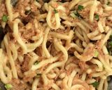うどんバーグ【ここから栄養士】作り方1写真