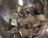 セロリとイカ耳の青ゆず炒め作り方1写真
