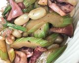 セロリとイカ耳の青ゆず炒め作り方6写真