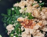 ご飯のお供♪明太子・小ねぎ・ラー油和え作り方1写真