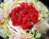 豚バラ×白菜のミルフィーユほっとトマト鍋作り方7写真