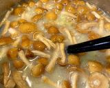 なめこと白菜の味噌汁作り方6写真