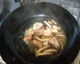 レンコンと鶏肉としめじのスパゲッティー作り方9写真