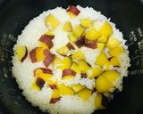 簡単サツマイモご飯さつまいも炊き込みご飯作り方4写真