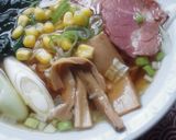 具沢山のらーめん♪作り方1写真