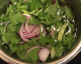 セロリの卵スープ作り方4写真